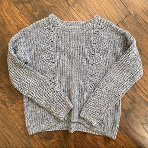 Cotton Marled Sweater GAP